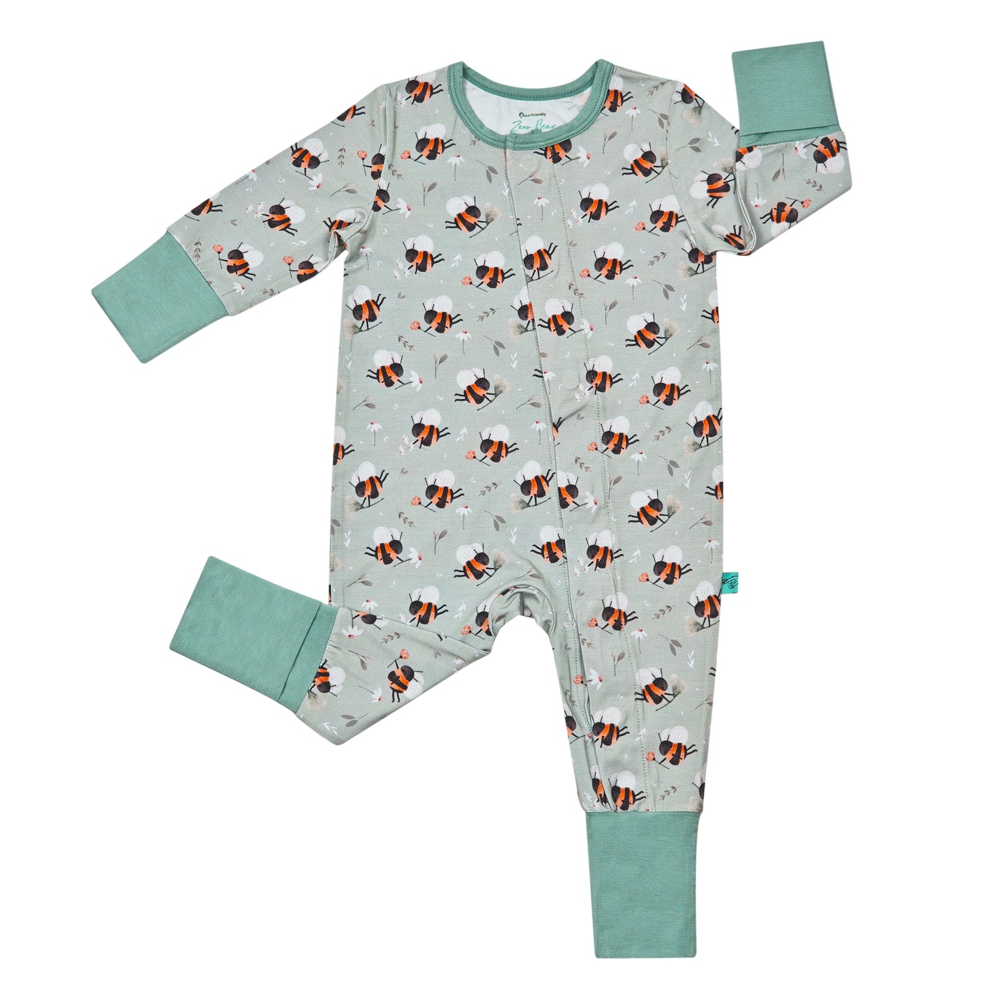 Zeno Bear EasyFit Magic Magnetic Bamboo Romper * 2025 NEW Prints