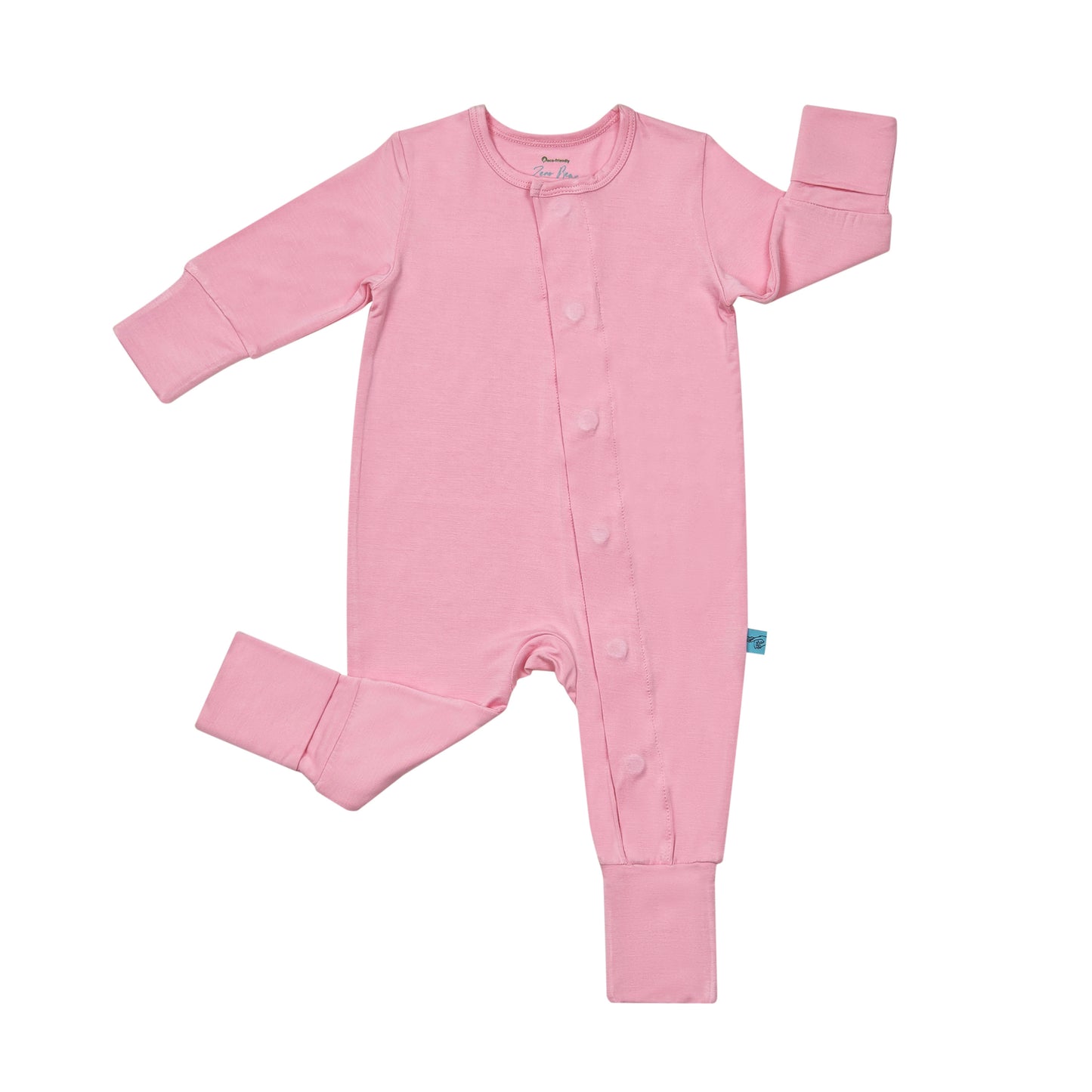 Zeno Bear EasyFit Magic Magnetic Bamboo Romper * 2025 NEW Solid Colors and Style