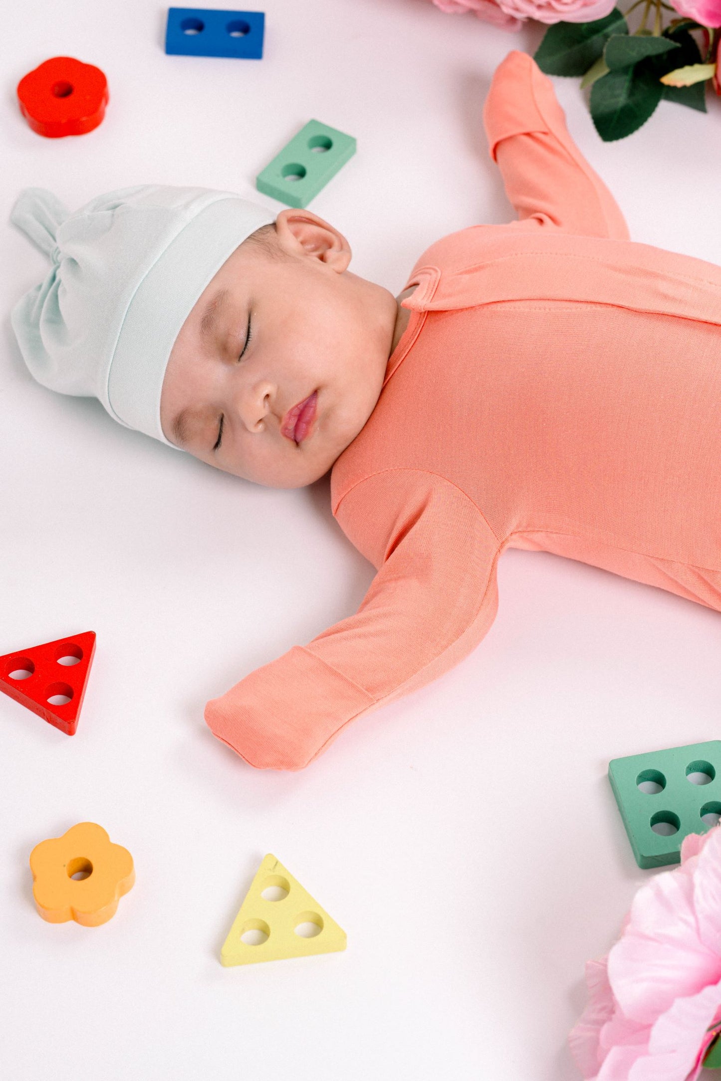 Easyfit Magic Magnetic Bamboo Romper (Solid Color) NB to 9M