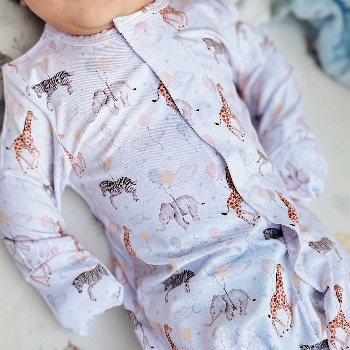 Zeno Bear EasyFit Magic Magnetic Bamboo Romper * 2025 NEW Prints