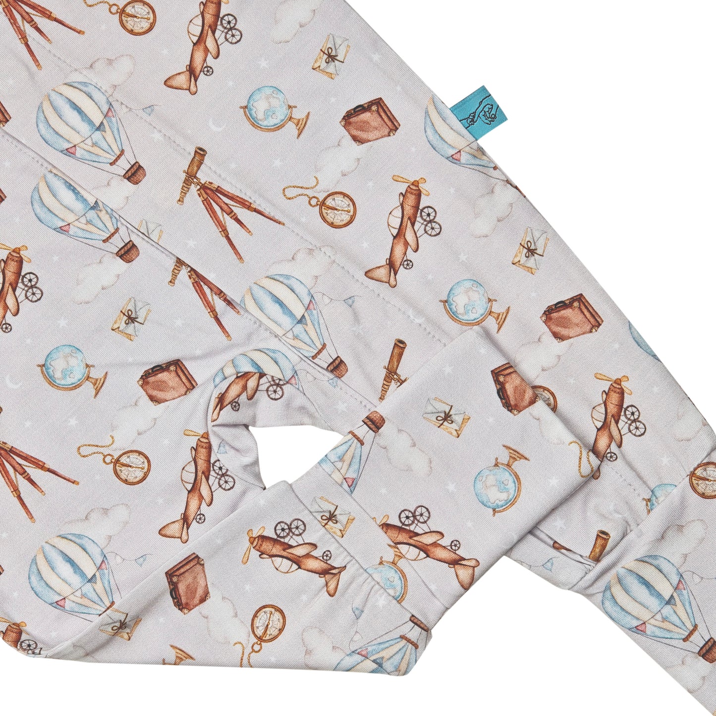Zeno Bear EasyFit Magic Magnetic Bamboo Romper * 2025 NEW Prints