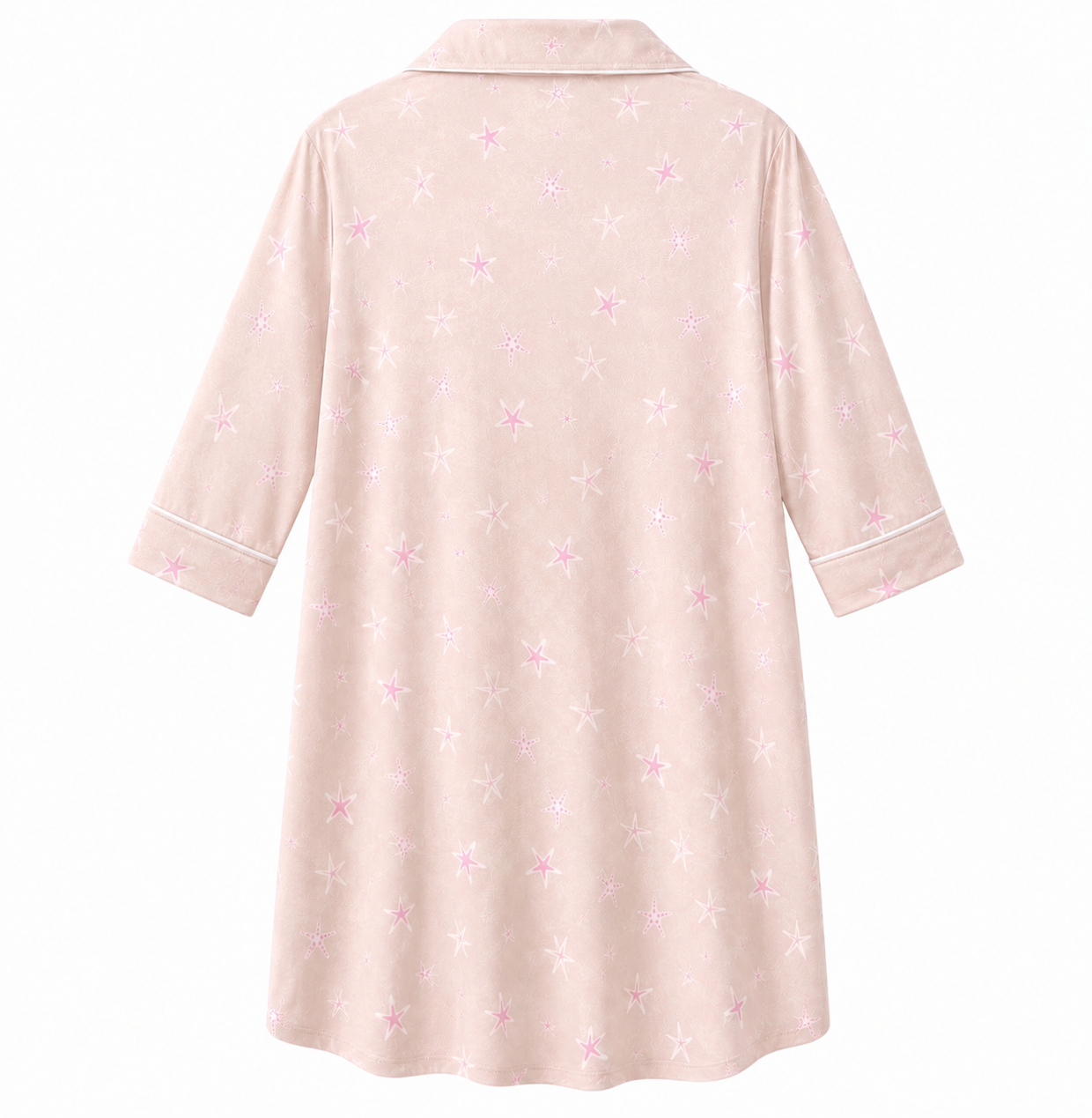 Zeno Bear Magnetic Bamboo Lounge Dress | Seaside Stars & Blushing Bows- New Collection