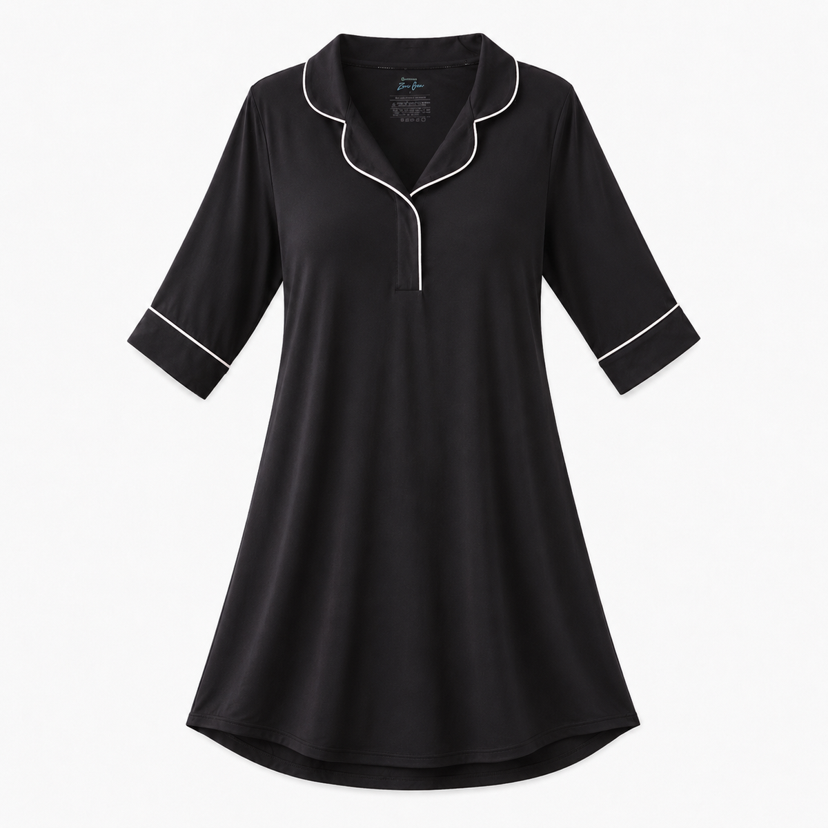 Zeno Bear Magnetic Bamboo Lounge Dress | Seaside Stars & Blushing Bows- New Collection